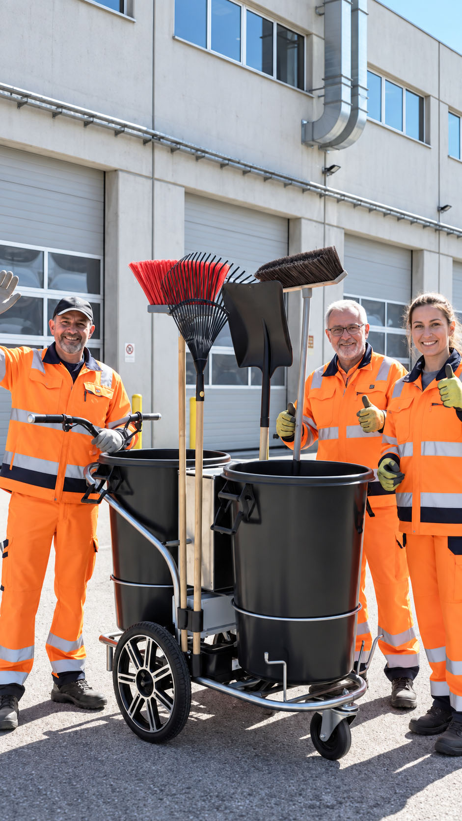 heavy duty street cleaning electric carts mooevo