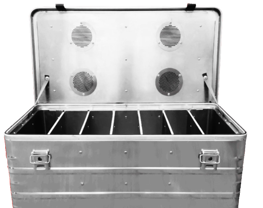 Cajones de transporte para baterias de litio de patinetes compartidos