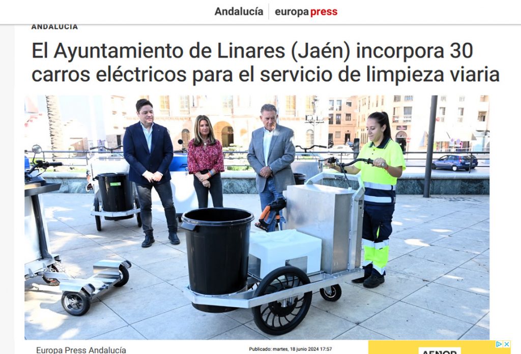 ayuntamiento de linares carritos electricos