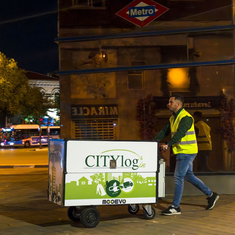 carritos electricos amazon metro madrid logistica sostenible 360