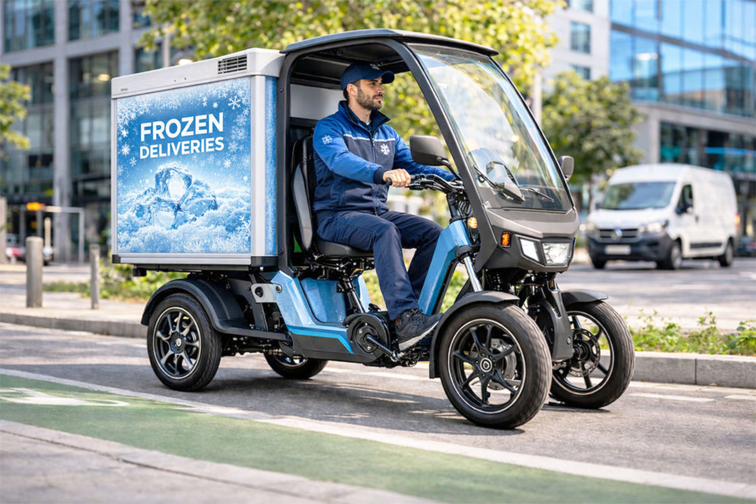 Cajas termicas para triciclos electricos