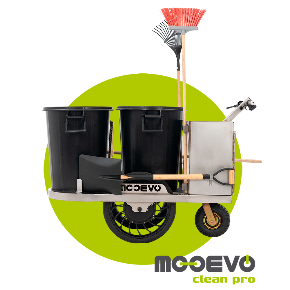 Carro Eléctrico de Limpieza Viaria MOOEVO CLEAN PRO