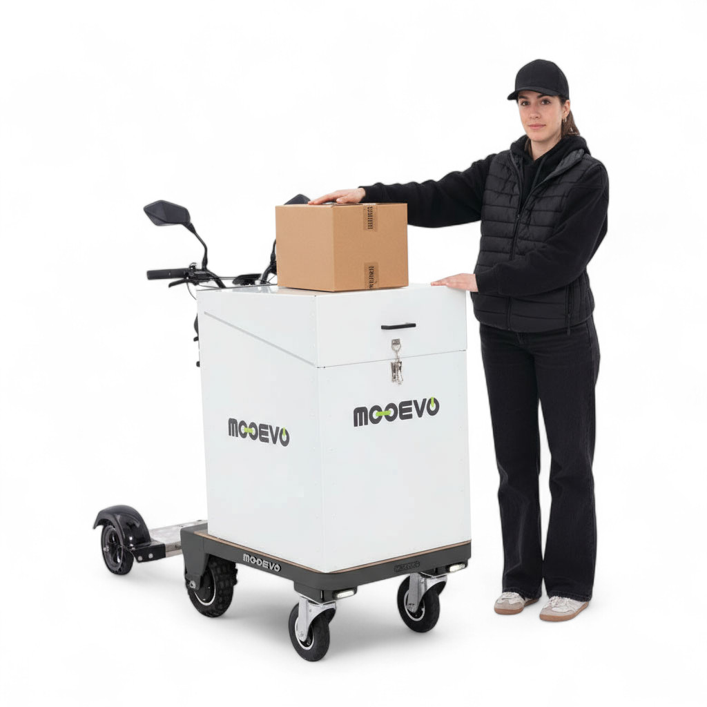 Carros electricos y manuales para transporte urbano sostenible