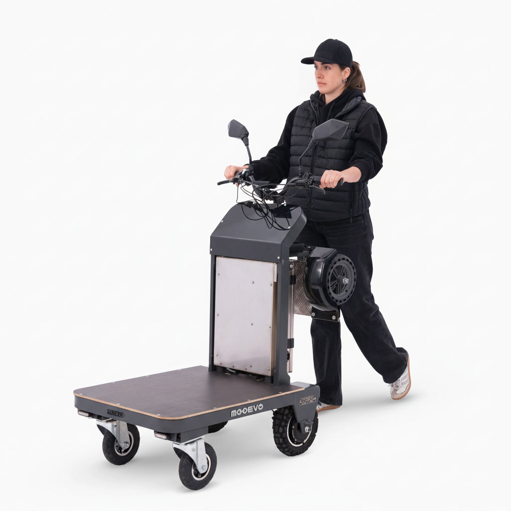 Reparto urbano sostenible para zonas peatonales sin emisiones contaminantes