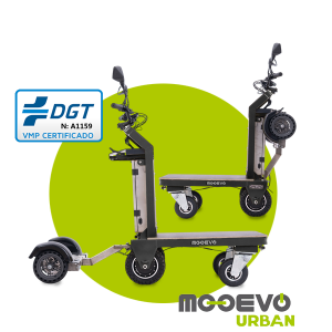 patinete electrico reparto certificado dual