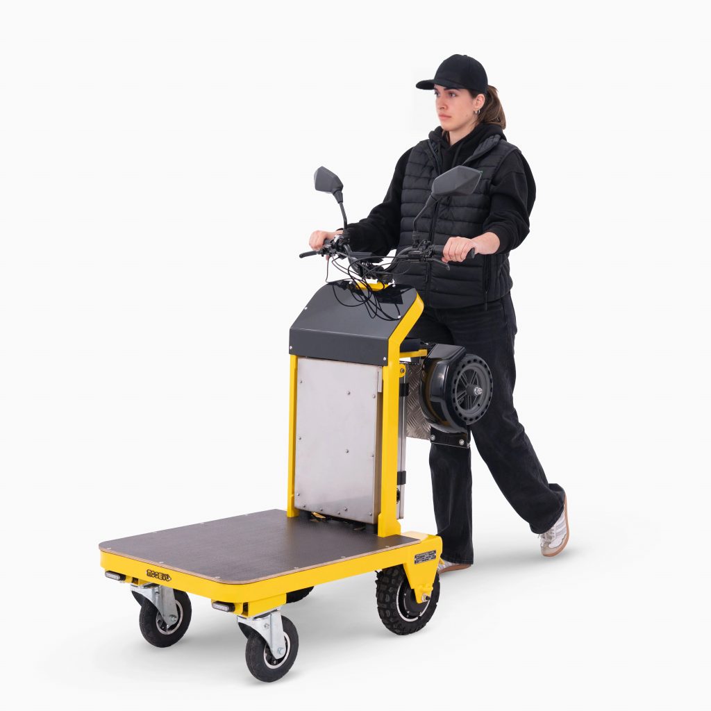 cacharrito electrónico del repartidor