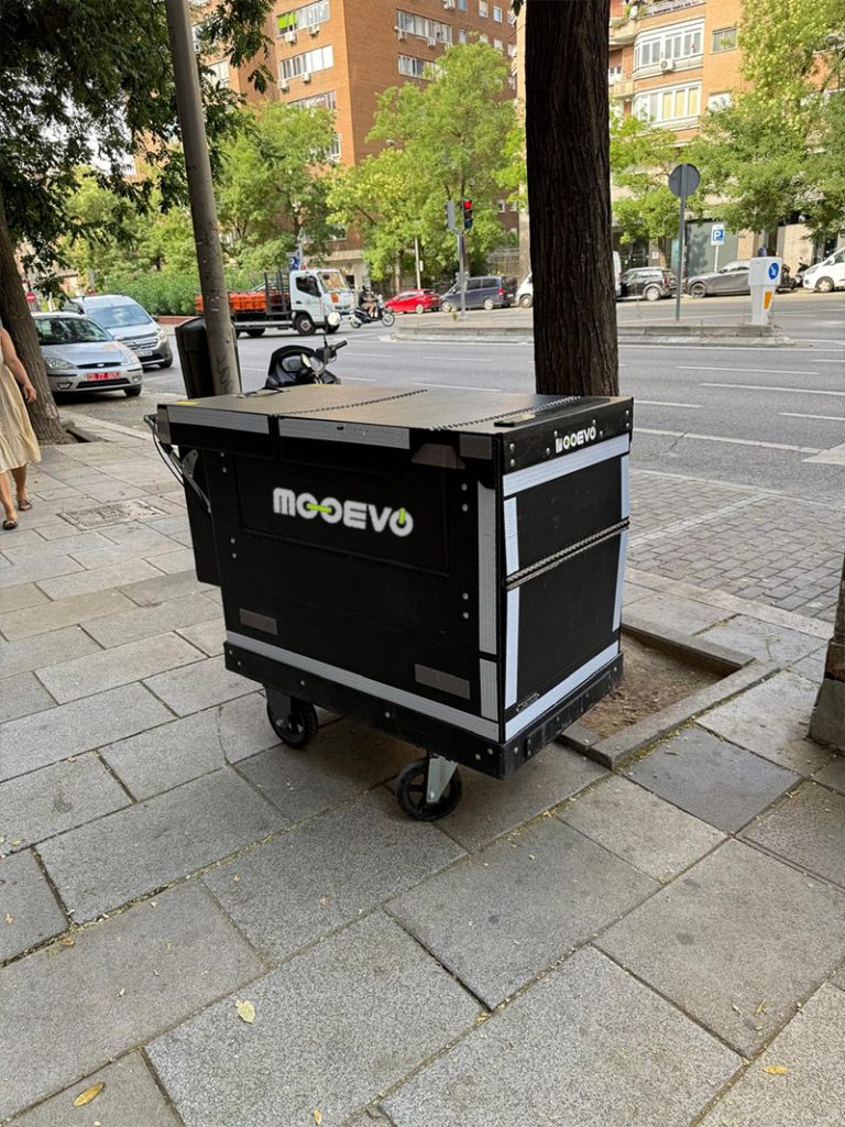 carrito cargar cajas grandes plegable-Recuperado