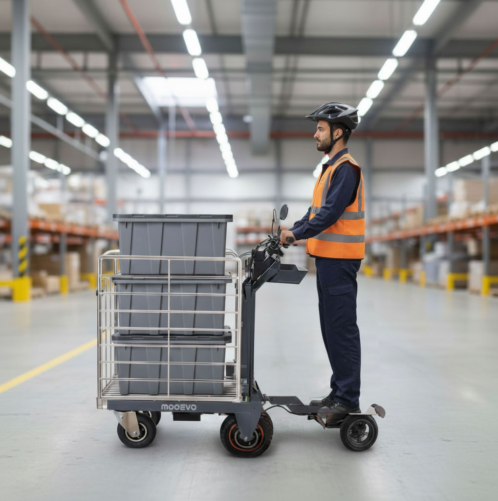 patinete electrico industrial logistica profesional