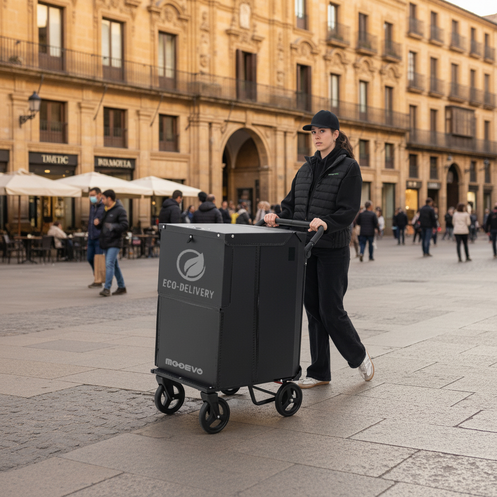 carrito plegable para sacas de amazon