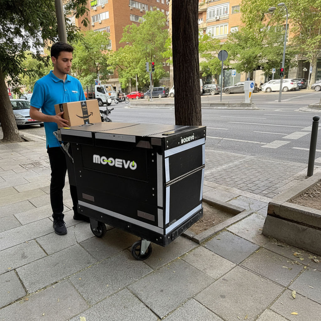 carrito reparto paquetes