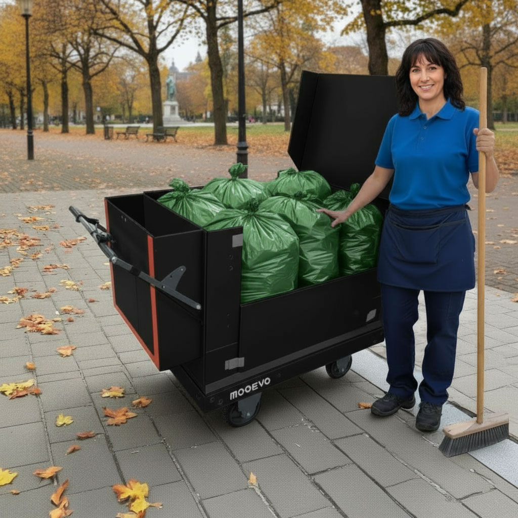 carros plegables para jardineros transporte bolsas podas