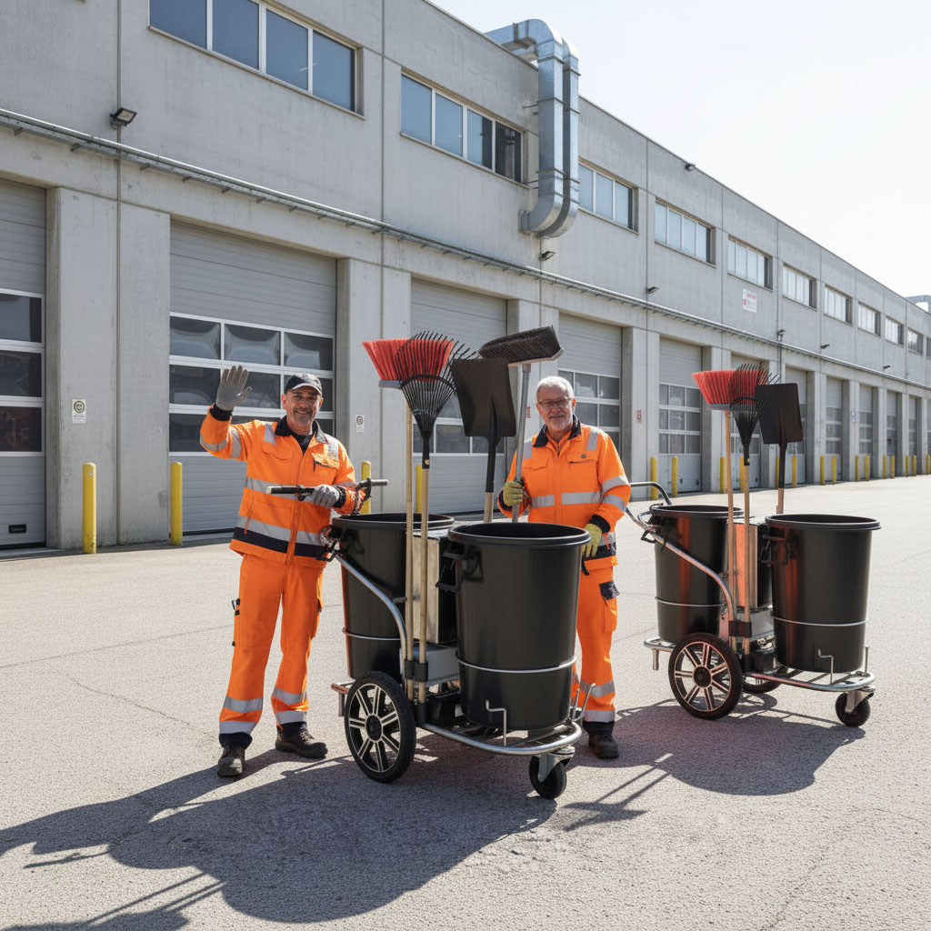 limpieza electrica sostenible poligonos industriales