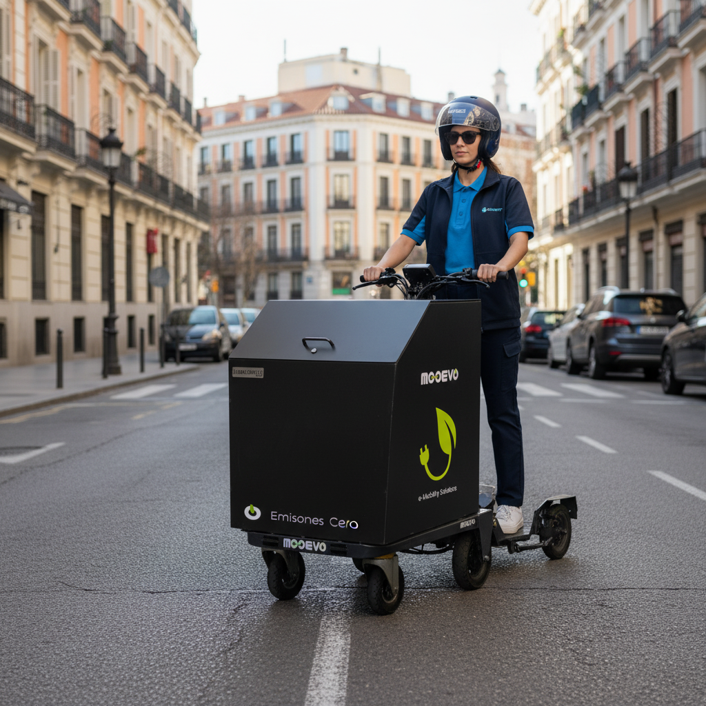 partinete electrico para reparto