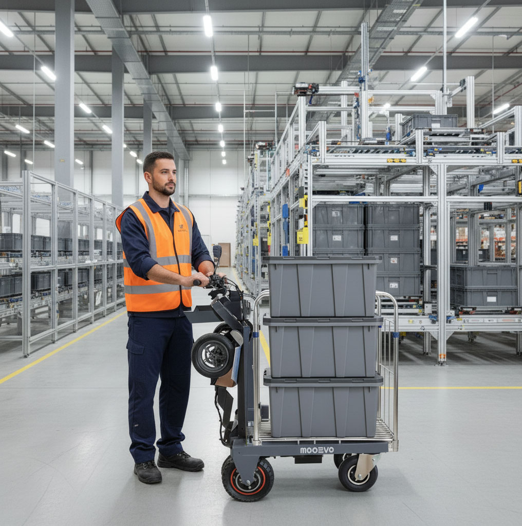 carrito electrico industrial profesional logistica