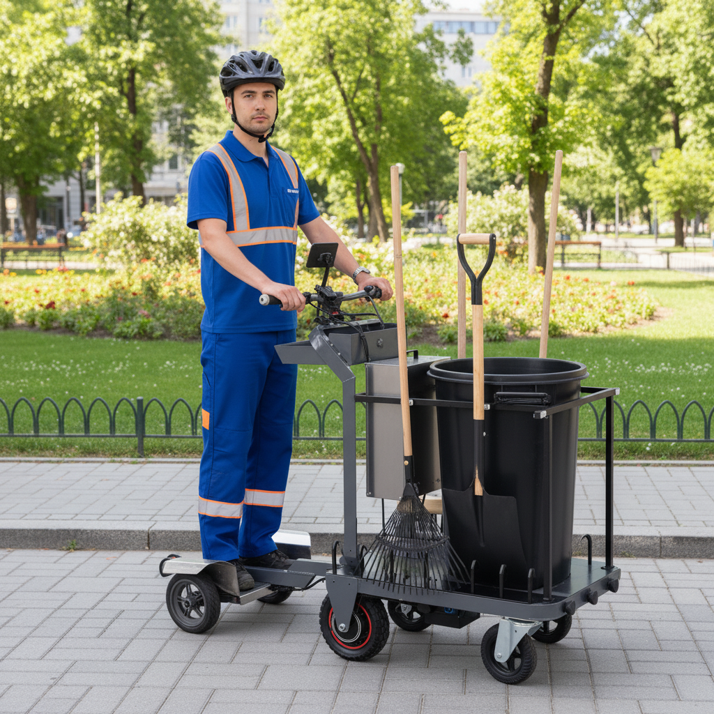 patinetes para mantenimiento urbano integral ayuntamientos