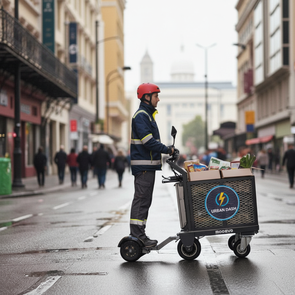 repartidores de supermercado electrico