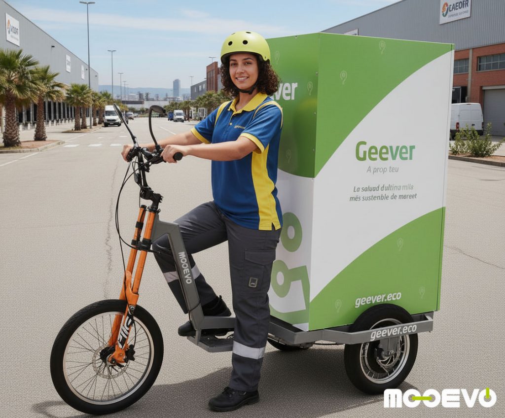 empresas de envios sostenibles triciclo