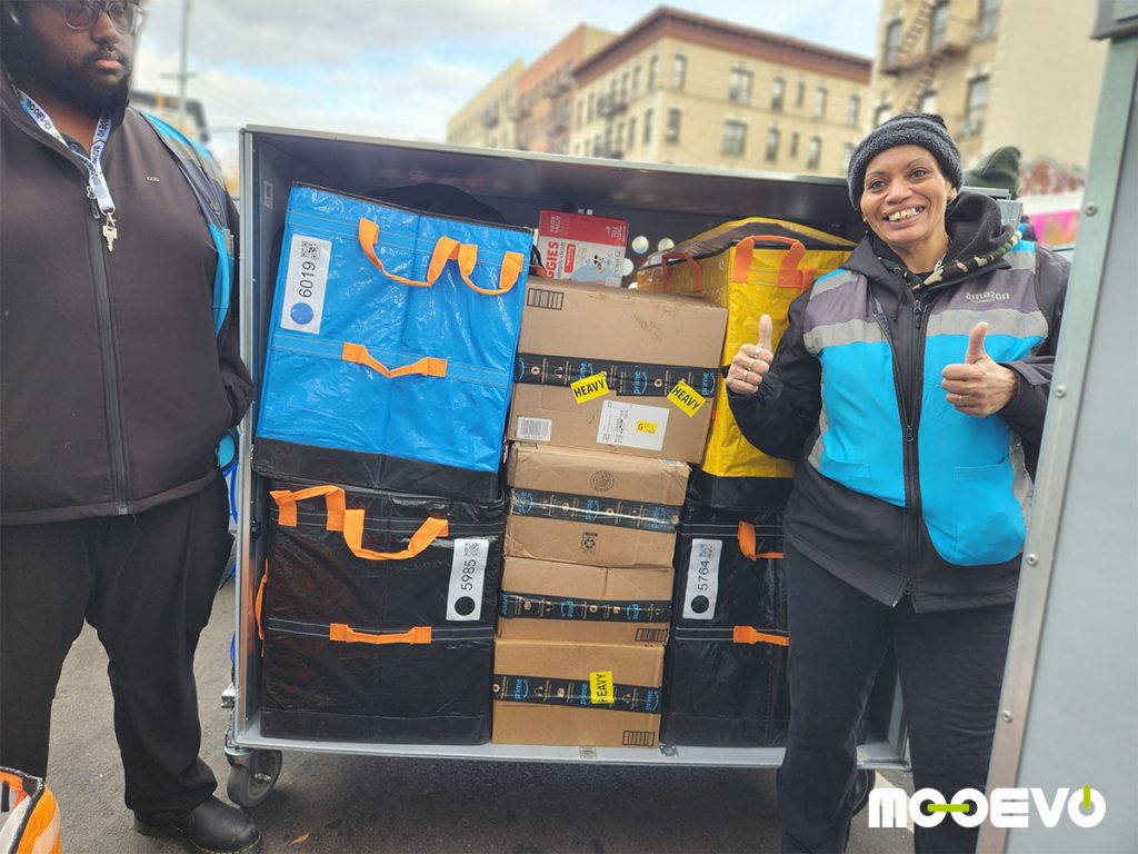 nyc walkers amazon dsp delivery