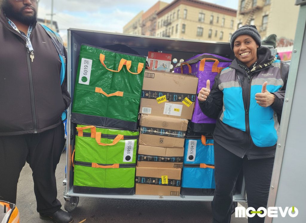 quien fabrica carros reparto de amazon