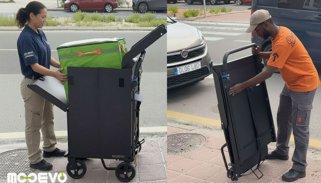 Planificacion por zonas y recorridos cortos reparto urbano