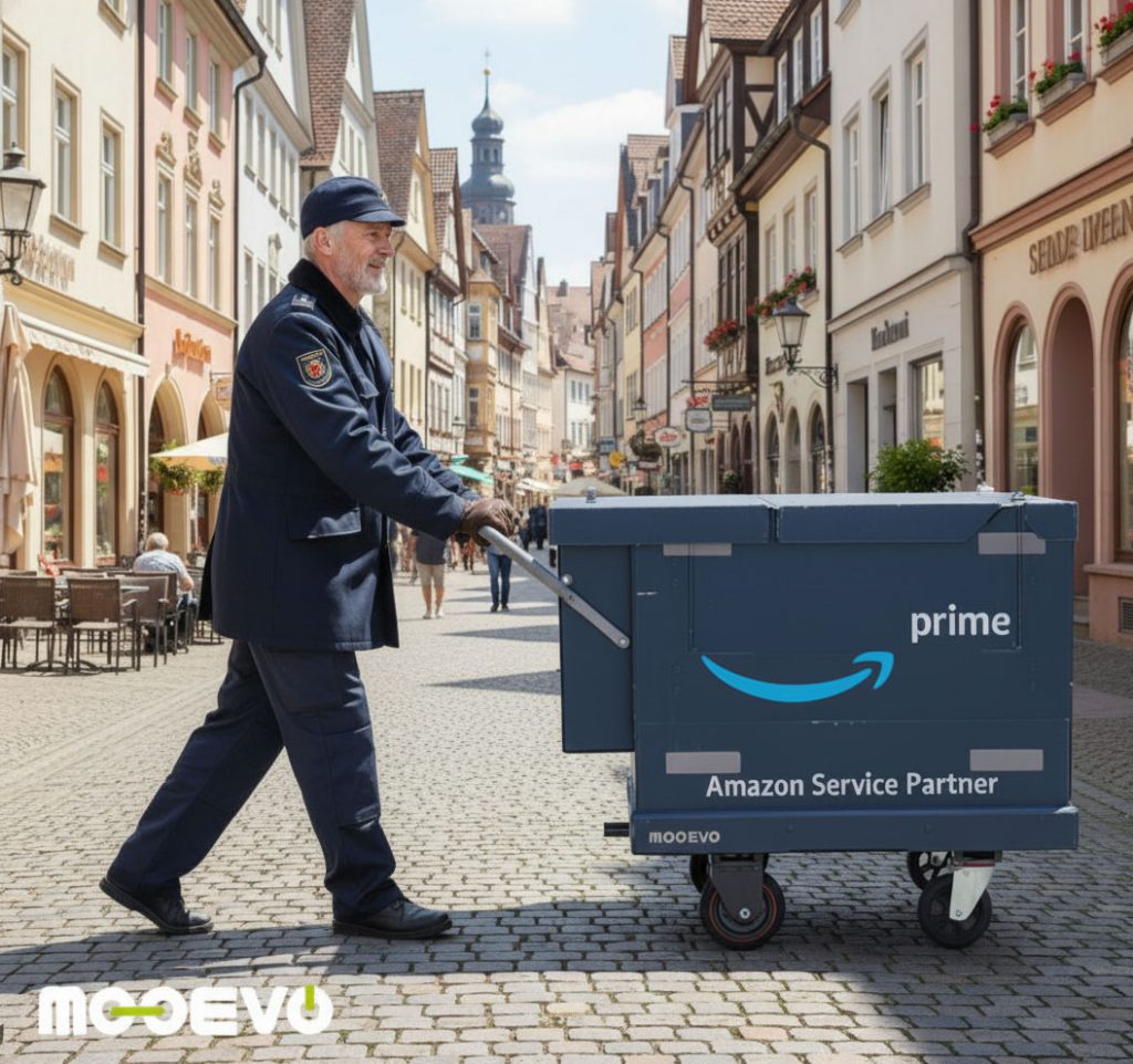 carritos para carteros y carteras de reparto postal