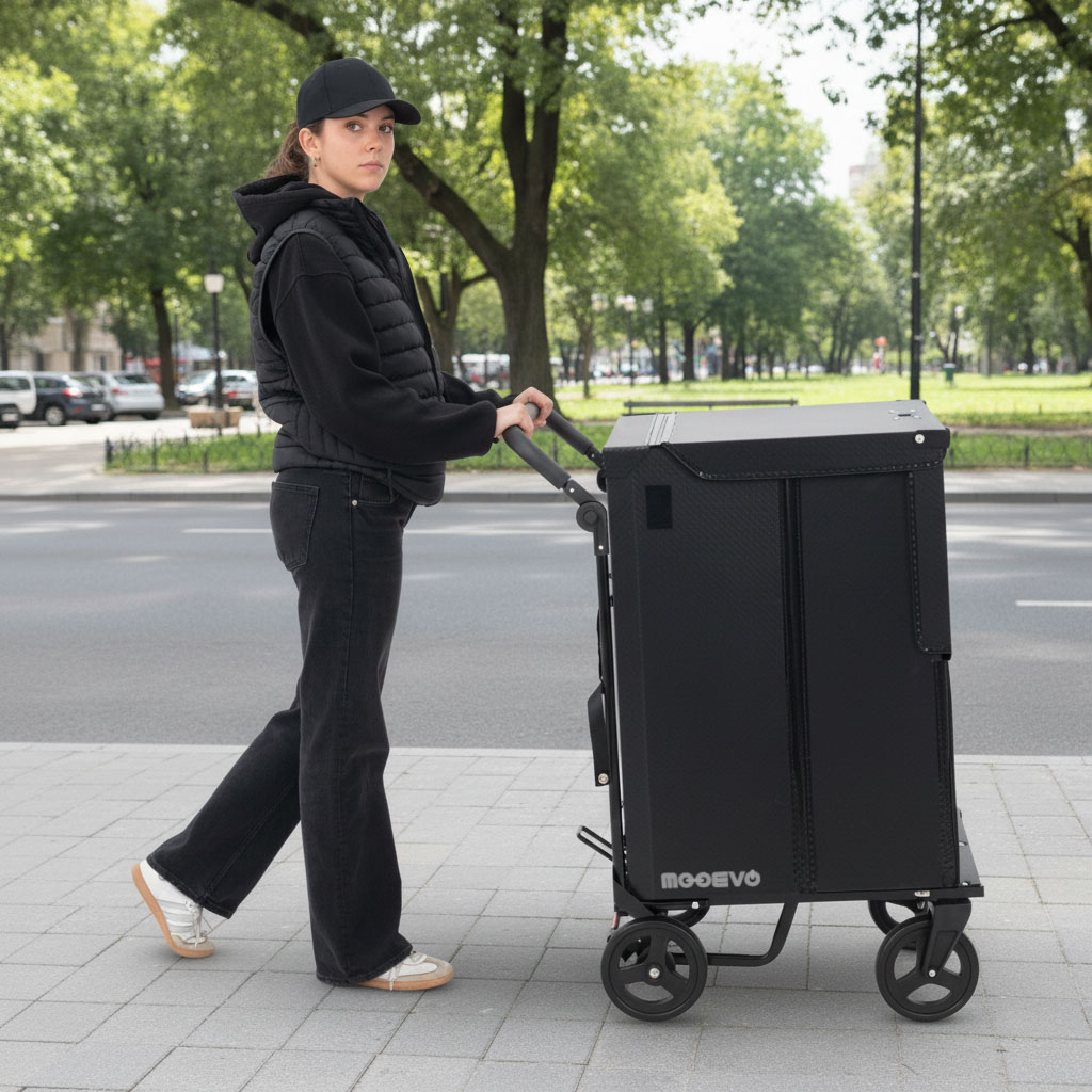 carritos para empresas de reparto de paqueteria en zonas peatonales