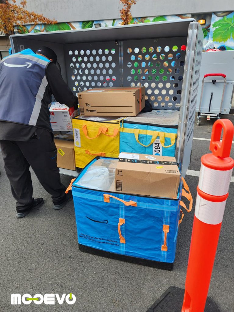 cuales son los carritos que usa amazon en nueva york