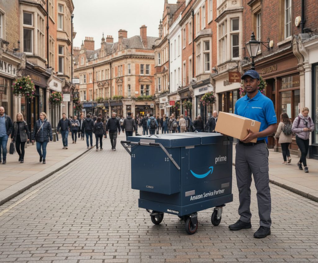 new delivery trolleys walker amazon dsp uk