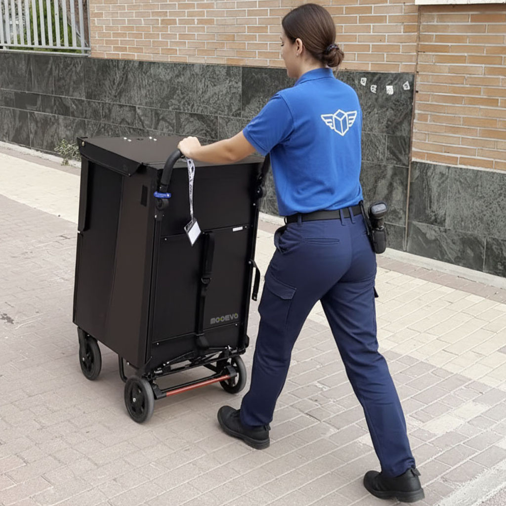 Soluciones plegables en logística urbana