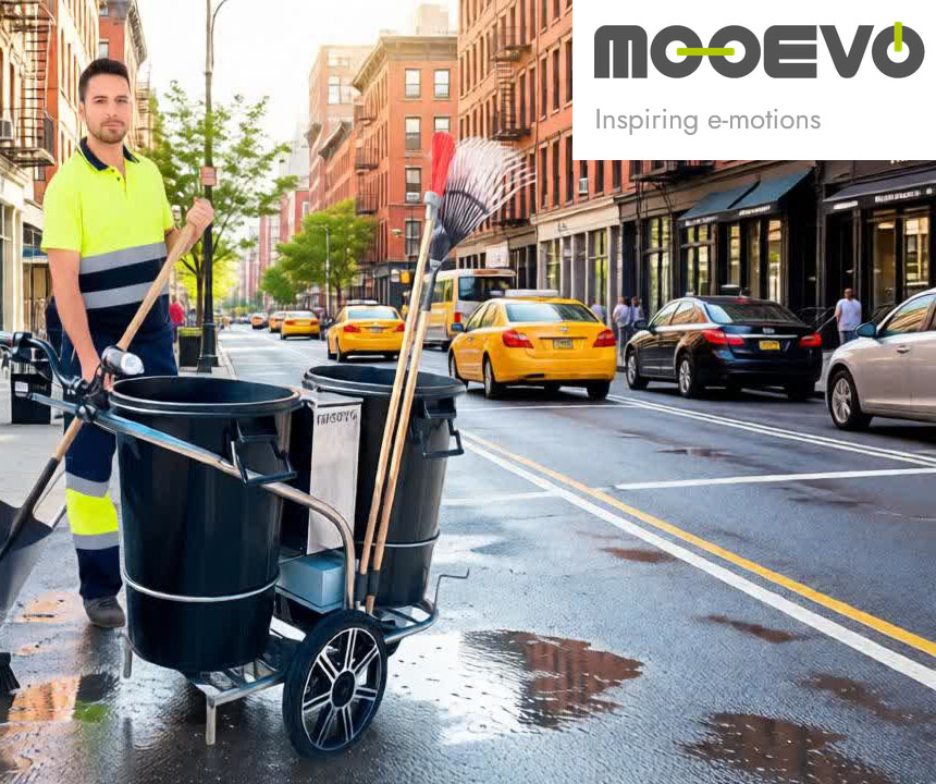 Empoderar a los trabajadores urbanos con movilidad electrica