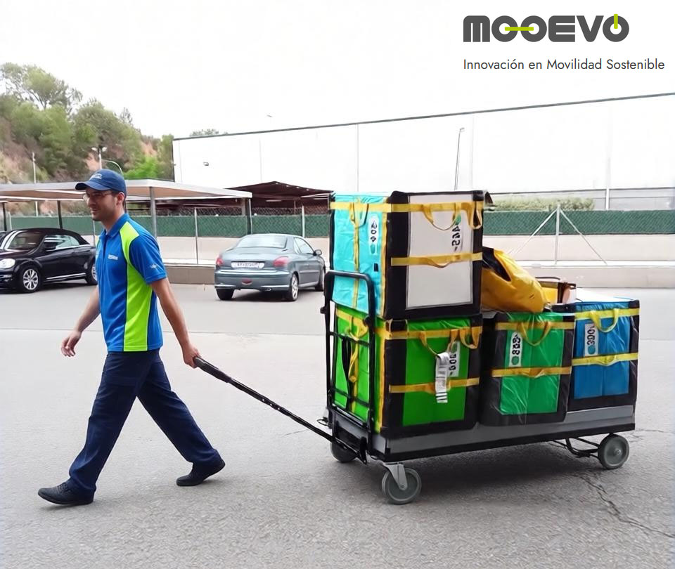 carritos para repartir paquetes grandes