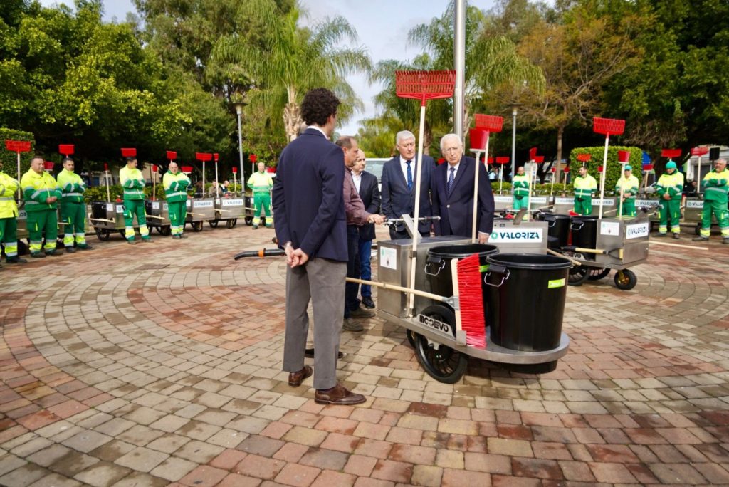 fabricantes carritos basura barrendero