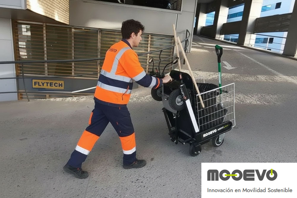 carritos electricos para el transporte de herramientas manuales