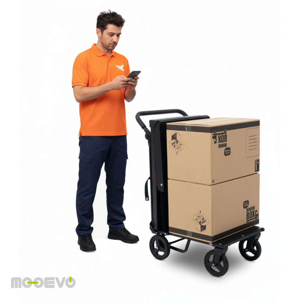 carro paqueteria plegable pedidos online