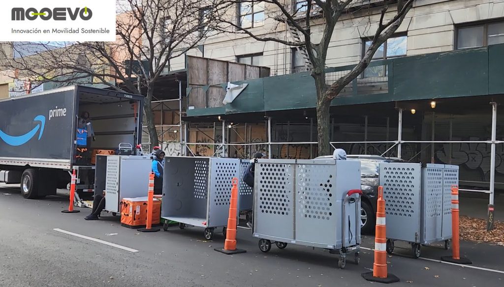 que carros usa amazon para sus repartidores