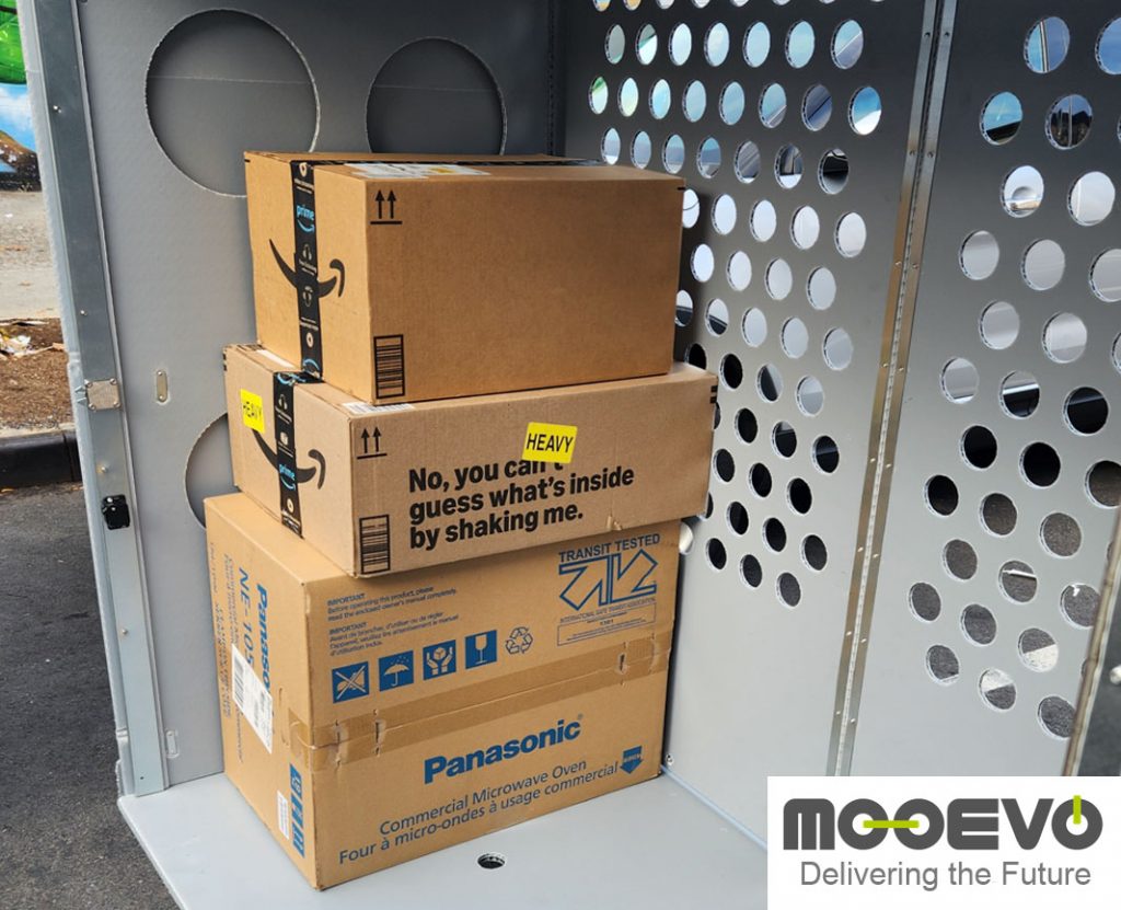 amazon packs delivering