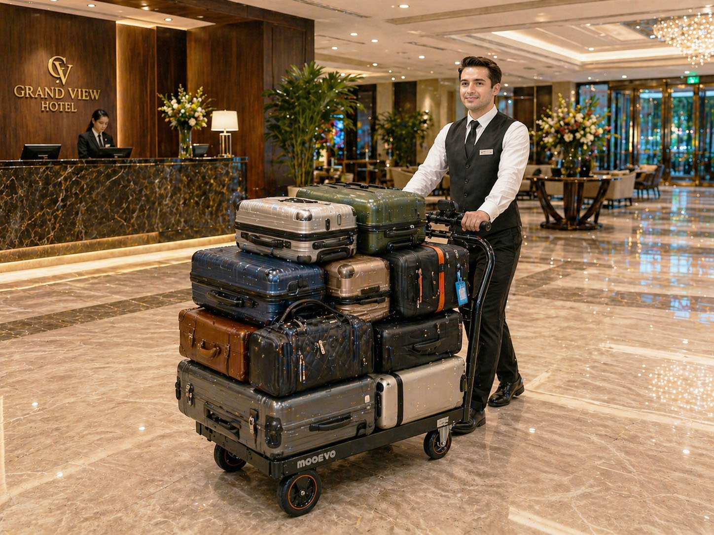 carrito electrico para resorts y hoteles