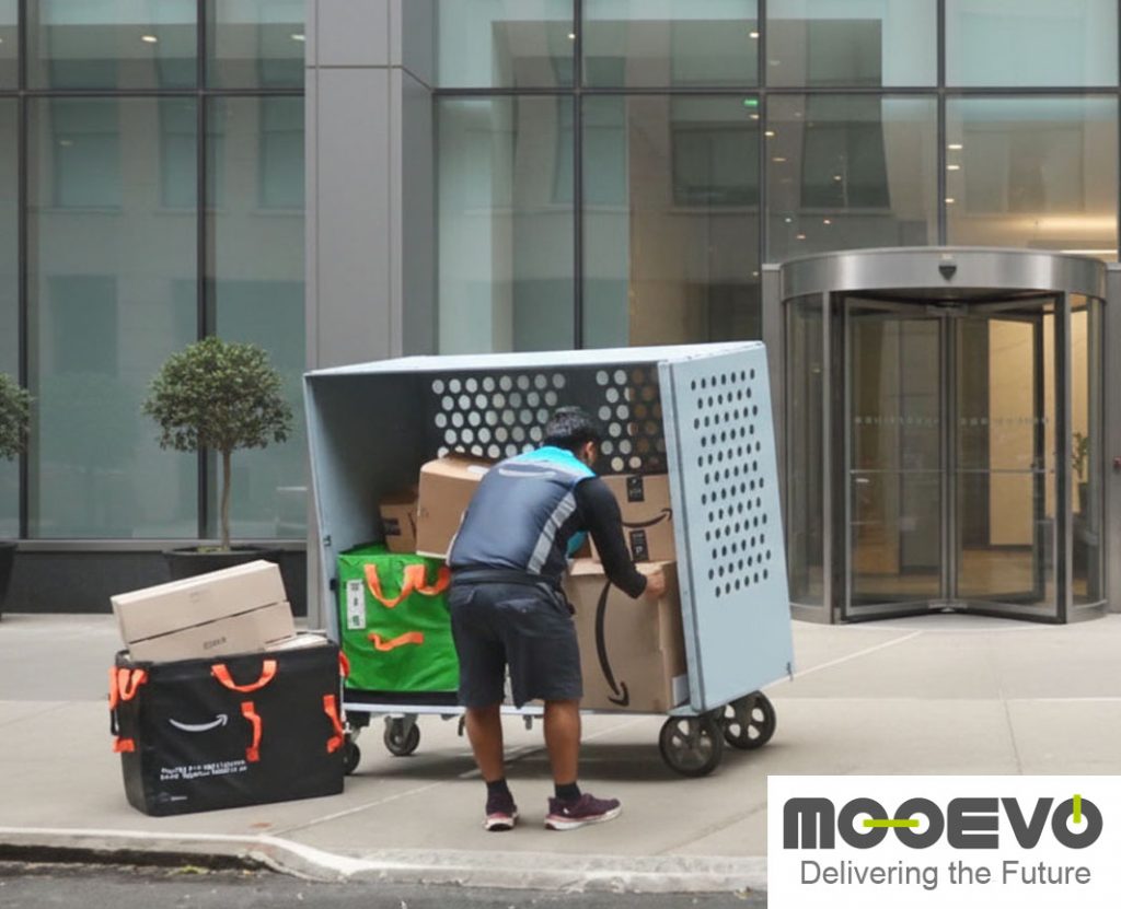 delivering by foot nyc