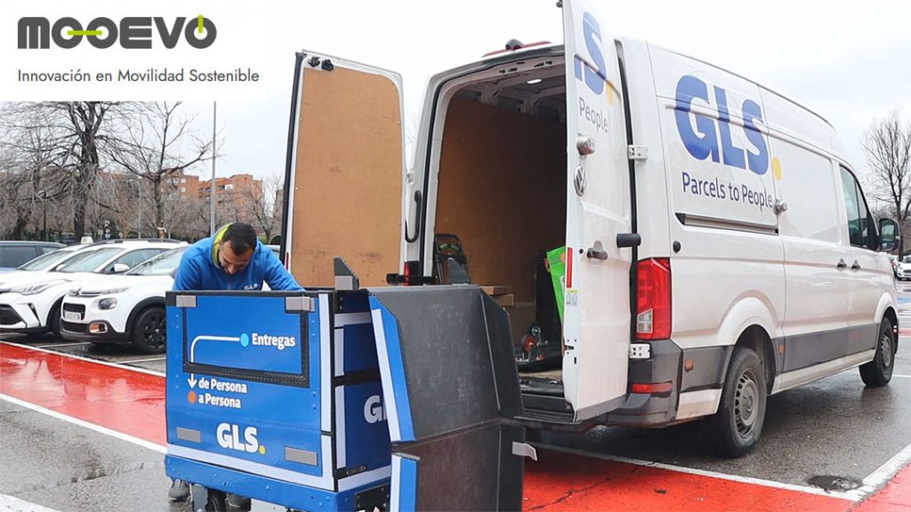 carritos para repartir furgoneta amazon flex