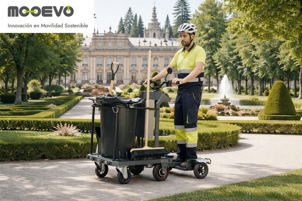 patinete jardinero granja san ildefonso