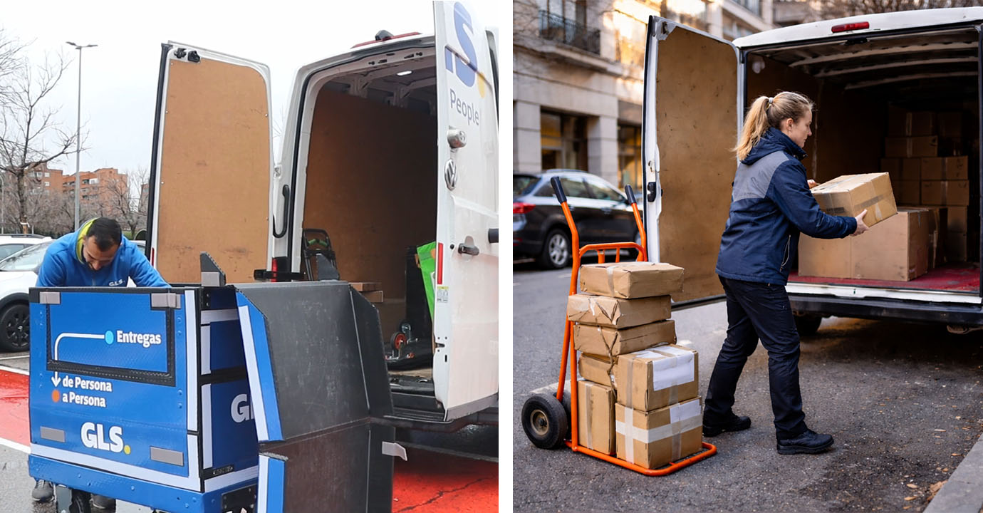 proteccion datos clientes etiquetas reparto