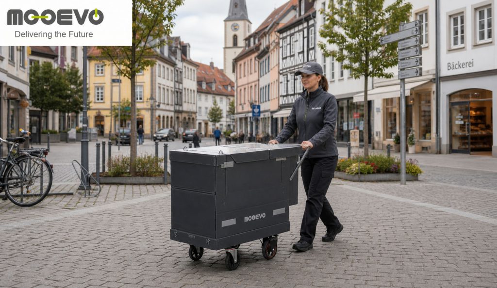 Nachhaltige urbane Logistik fur die letzte Meile