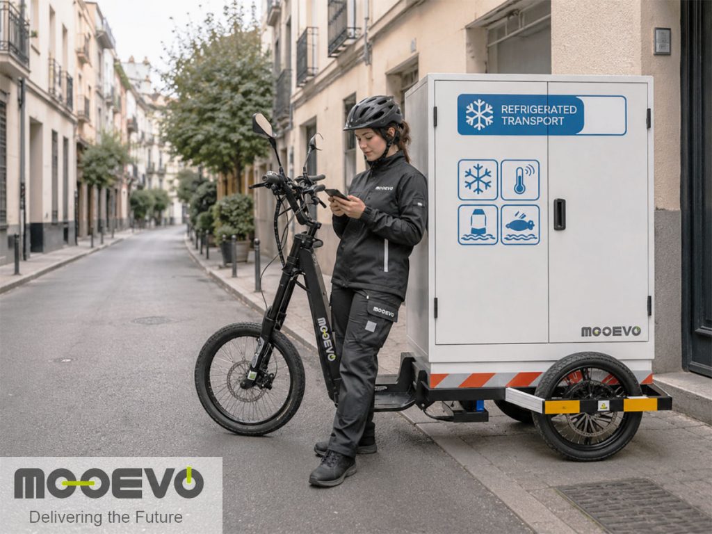 triciclo electrico carrito isotermo