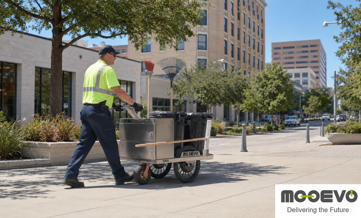 Sustainable Urban Maintenance: Electric Assist Public Works