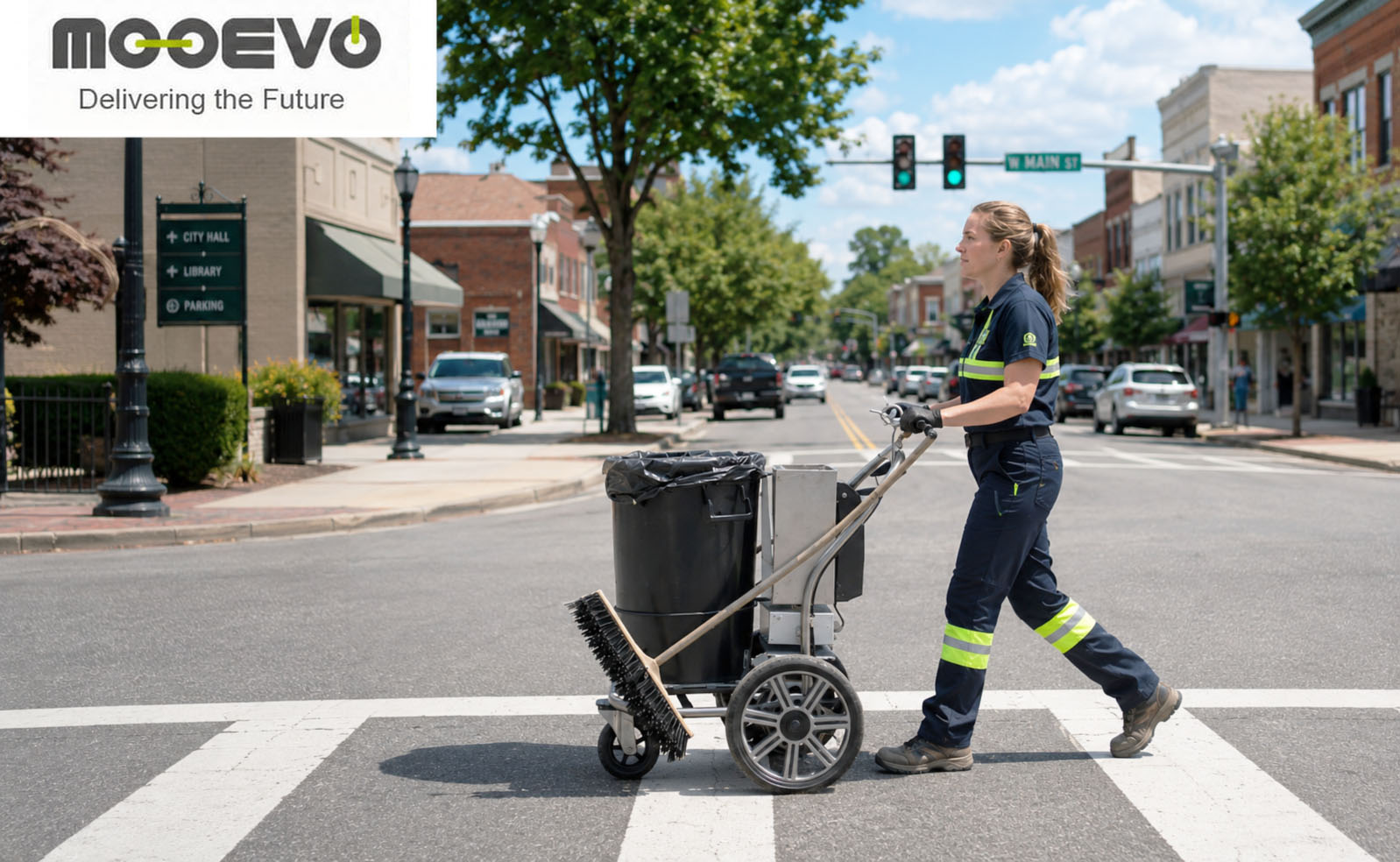 Zero-Emission Electric Sweeper