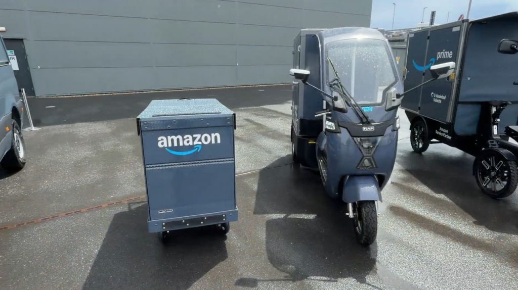 amazon delivering the future pushcarts delivery dsp