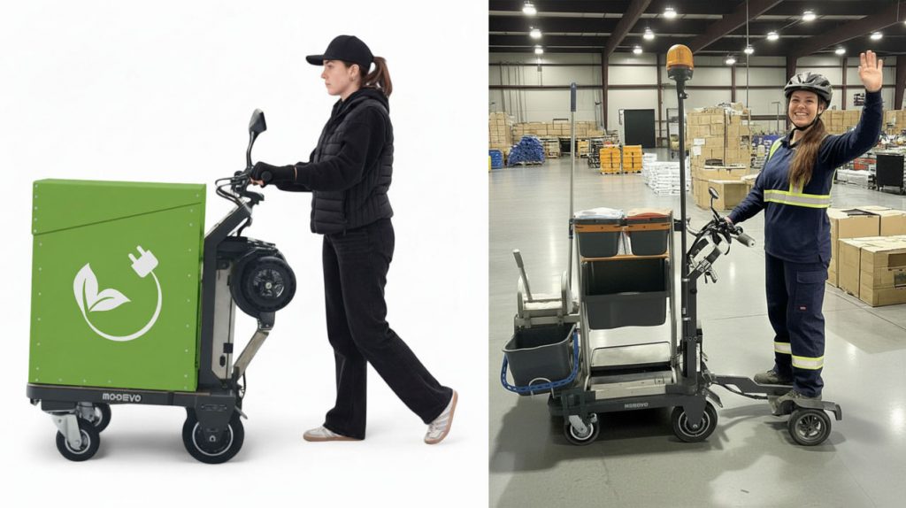 bicicleta de carga electrica delivering the future