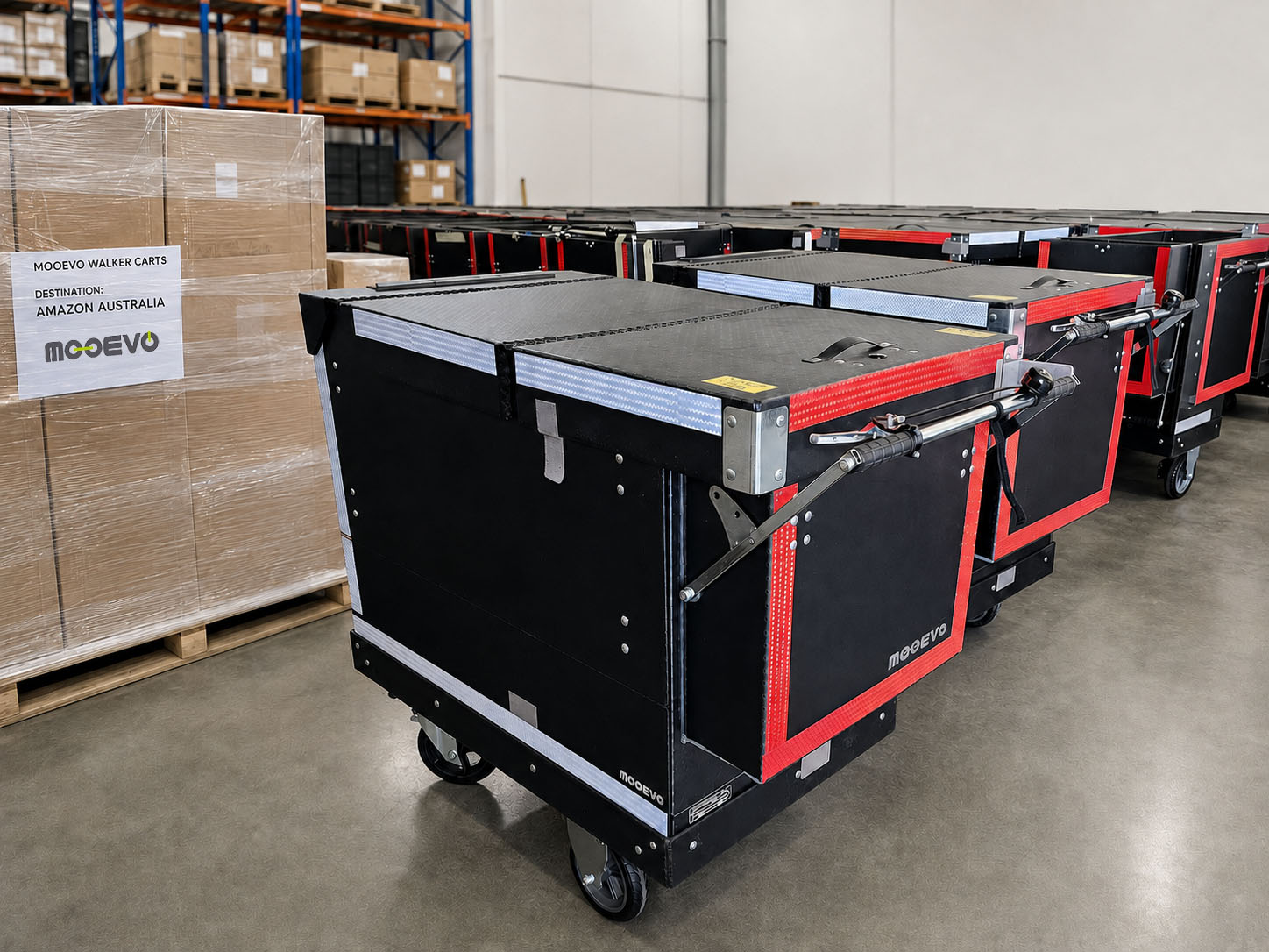 Carritos plegables exportacion