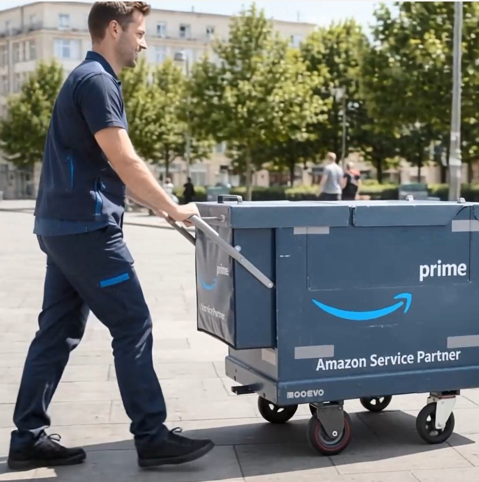 amazon flex pushcart
