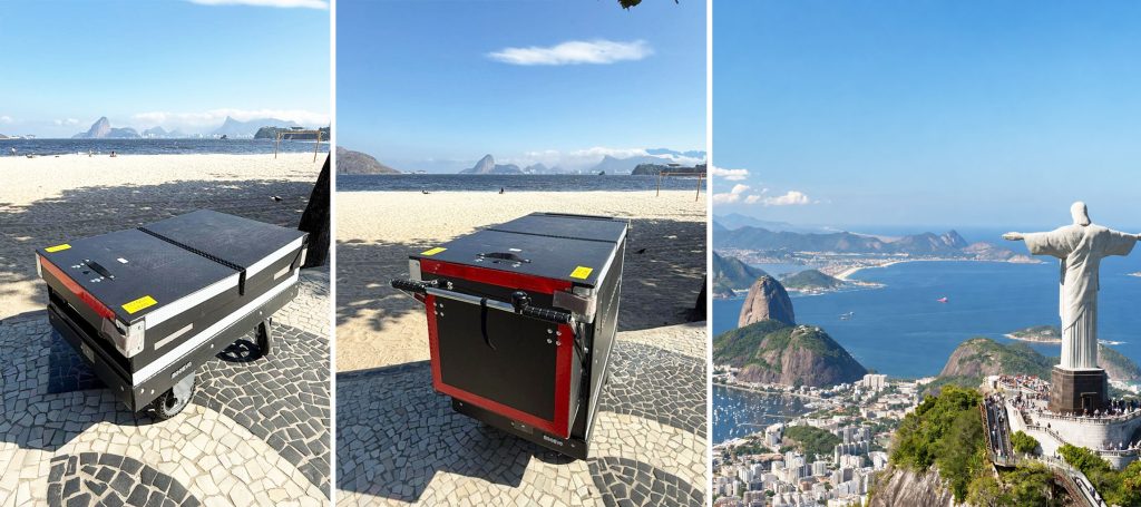 amazon brazil delivery pushcarts